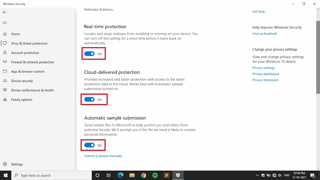 How To Turn Off Windows Security Windows Defender In Windows 10? » Info 